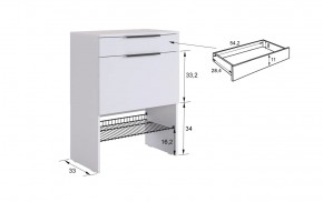 БАСКО Прихожая К8 (кашемир) в Талице - talica.mebel24.online | фото 7