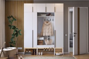 БАСКО Прихожая К9 (белое дерево) в Талице - talica.mebel24.online | фото 2