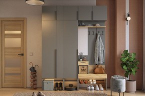 БАСКО Прихожая К9 (графит) в Талице - talica.mebel24.online | фото