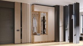 БАВАРИЯ Прихожая (дуб вотан/кашемир) в Талице - talica.mebel24.online | фото