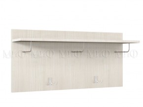 БЕЛЛА Прихожая Полка с вешалкой (модульная) сандал светлый в Талице - talica.mebel24.online | фото