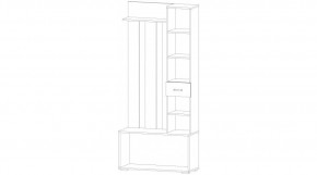 БЕРТА Прихожая (анкор светлый) в Талице - talica.mebel24.online | фото 2