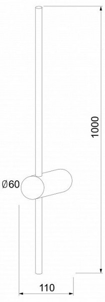 Бра Elektrostandard Cane a061491 в Талице - talica.mebel24.online | фото 3