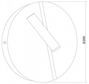Бра Elektrostandard Drom a055362 в Талице - talica.mebel24.online | фото 2