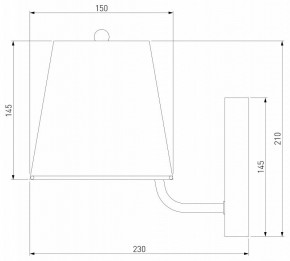 Бра Eurosvet Amaretto 60155/1 хром в Талице - talica.mebel24.online | фото 2