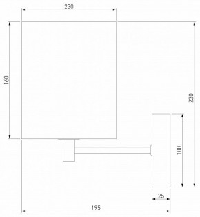 Бра Eurosvet Brume 60174/1 латунь в Талице - talica.mebel24.online | фото 5