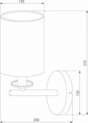 Бра Eurosvet Caprera 60146/1 латунь в Талице - talica.mebel24.online | фото 3
