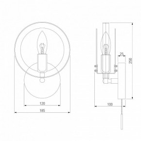 Бра Eurosvet Gallo 70121/1 белый в Талице - talica.mebel24.online | фото 3