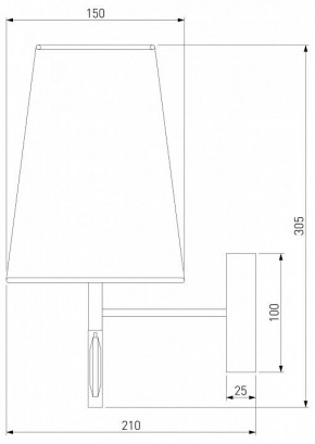 Бра Eurosvet Milazzo 60137/1 хром в Талице - talica.mebel24.online | фото 4