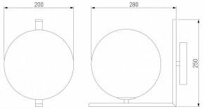 Бра Eurosvet Shape 70131/1 латунь в Талице - talica.mebel24.online | фото 5