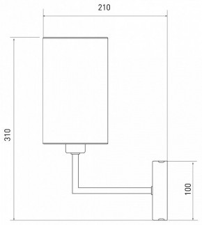 Бра Eurosvet Soffio 60134/1 никель в Талице - talica.mebel24.online | фото 2