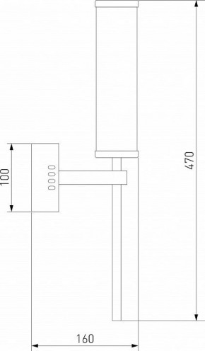 Бра Eurosvet Stark 50387 LED латунь в Талице - talica.mebel24.online | фото 6