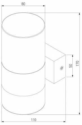 Бра Eurosvet Watford 40021/1 LED черный/прозрачный в Талице - talica.mebel24.online | фото 3