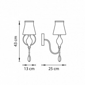 Бра Lightstar Escica 806610 в Талице - talica.mebel24.online | фото 3