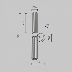 Бра Maytoni Antic MOD302WL-02GR1 в Талице - talica.mebel24.online | фото 4