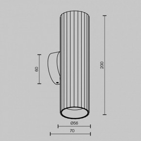 Бра Maytoni Calipso C106WL-02-GU10-W в Талице - talica.mebel24.online | фото 6