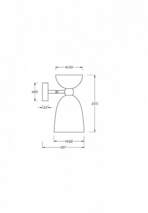 Бра Maytoni Cloches MOD113WL-01W в Талице - talica.mebel24.online | фото 3