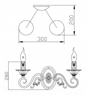 Бра Maytoni Perla ARM337-02-R в Талице - talica.mebel24.online | фото 4