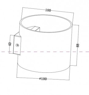 Бра Maytoni Rond C066WL-01MG в Талице - talica.mebel24.online | фото 3