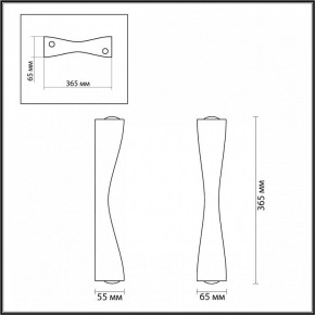 Бра Odeon Light Anika 4290/10WL в Талице - talica.mebel24.online | фото 3