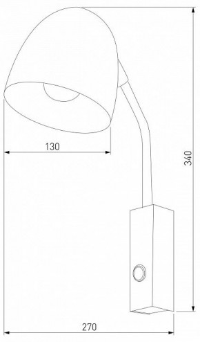 Бра TK Lighting Soho 4167 Soho Black в Талице - talica.mebel24.online | фото 2