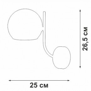 Бра Vitaluce V39570 V39570-8/1A в Талице - talica.mebel24.online | фото 2