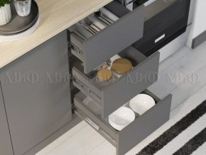 ЧЕЛСИ Кухонный гарнитур 2,0 м (Графит) в Талице - talica.mebel24.online | фото 2