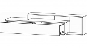 ДАЛЛАС Гостиная (модульная) цемент темный в Талице - talica.mebel24.online | фото 6