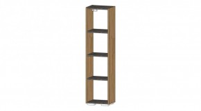 ДАЛЛАС Секция открытая (цемент темный) в Талице - talica.mebel24.online | фото