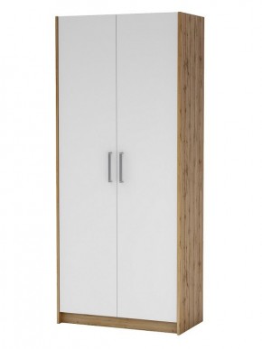 ДАРЬЯ Шкаф (Дуб Вотан/Белый глянец) гостиная в Талице - talica.mebel24.online | фото