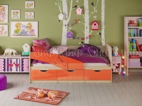 ДЕЛЬФИН Кровать 1800 (Оранжевый металлик) в Талице - talica.mebel24.online | фото 1
