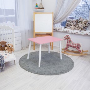 Детский стол Rolti Baby (розовый/белый, массив березы/мдф) в Талице - talica.mebel24.online | фото 1