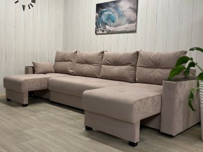 Диван Комфорт-6 модульный 2+1К+1К (НПБ+МДФ) велюр Candy 4 в Талице - talica.mebel24.online | фото 1
