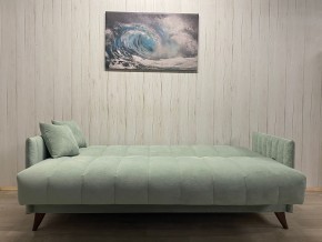 Диван Престиж-3 (НПБ) велюр Sensey mist green в Талице - talica.mebel24.online | фото 3