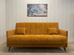 Диван Престиж-3 (НПБ) велюр Sensey terracotta в Талице - talica.mebel24.online | фото 2
