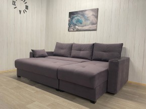 Диван угловой Комфорт-3 (НПБ+МДФ) велюр Monaco 8 в Талице - talica.mebel24.online | фото 2
