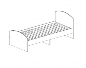 ДЖУНИОР Кровать (900) в Талице - talica.mebel24.online | фото 2