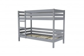 ДЖУНИОР Кровать двухъярусная (Антрацит) в Талице - talica.mebel24.online | фото