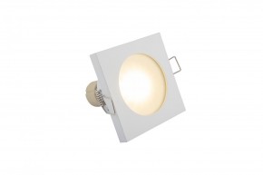 DK3014-WH Встраиваемый светильник влагозащ., IP 44, 50 Вт, GU10, белый, алюминий в Талице - talica.mebel24.online | фото 3