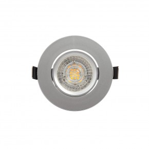 DK3020-CM Встраиваемый светильник, IP 20, 10 Вт, GU5.3, LED, серый, пластик в Талице - talica.mebel24.online | фото 1