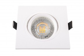 DK3021-WH Встраиваемый светильник, IP 20, 10 Вт, GU5.3, LED, белый, пластик в Талице - talica.mebel24.online | фото 4