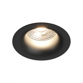 DK3024-BK Встраиваемый светильник, IP 20, 10 Вт, GU5.3, LED, черный, пластик в Талице - talica.mebel24.online | фото 1
