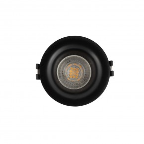 DK3024-BK Встраиваемый светильник, IP 20, 10 Вт, GU5.3, LED, черный, пластик в Талице - talica.mebel24.online | фото 2