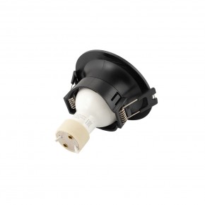 DK3024-BK Встраиваемый светильник, IP 20, 10 Вт, GU5.3, LED, черный, пластик в Талице - talica.mebel24.online | фото 5