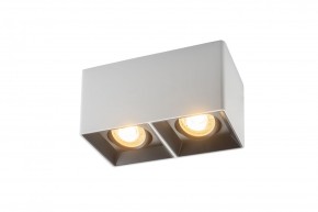 DK3035-WB Светильник накладной IP 20, 10 Вт, GU5.3, LED, белый/черный, пластик в Талице - talica.mebel24.online | фото 1