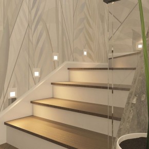 DK3050-WH Светильник встраиваемый в стену, IP 20, LED 3000, 1 Вт, белый, пластик в Талице - talica.mebel24.online | фото 9