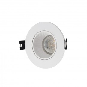 DK3061-WH Встраиваемый светильник, IP 20, 10 Вт, GU5.3, LED, белый/белый, пластик в Талице - talica.mebel24.online | фото 1