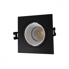 DK3071-BK+WH Встраиваемый светильник, IP 20, 10 Вт, GU5.3, LED, черный/белый, пластик в Талице - talica.mebel24.online | фото