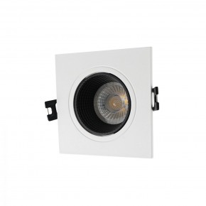 DK3071-WH+BK Встраиваемый светильник, IP 20, 10 Вт, GU5.3, LED, белый/черный, пластик в Талице - talica.mebel24.online | фото