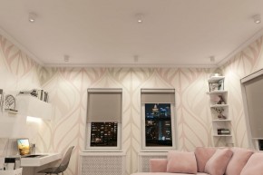 DK3090-WH+CH Светильник накладной IP 20, 10 Вт, GU5.3, LED, белый/хром, пластик в Талице - talica.mebel24.online | фото 2